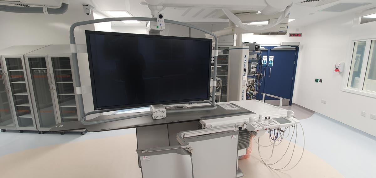 Catheter Lab at Harefield Hospital 11