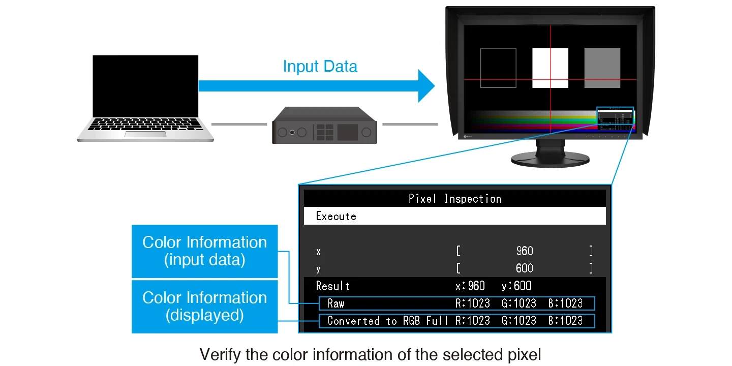 Pixel Inspection